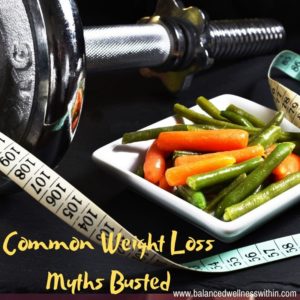 Common Weight Loss Myths Busted